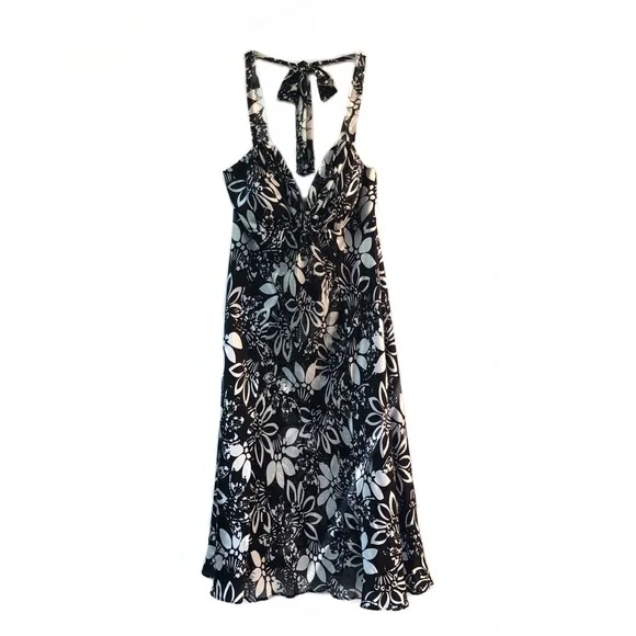 donna ricco silk dress VINTAGE NEW WOMENS DONNA RICCO SILK DRESS SHOULDER BLACK SIZE 16WP 8269790S